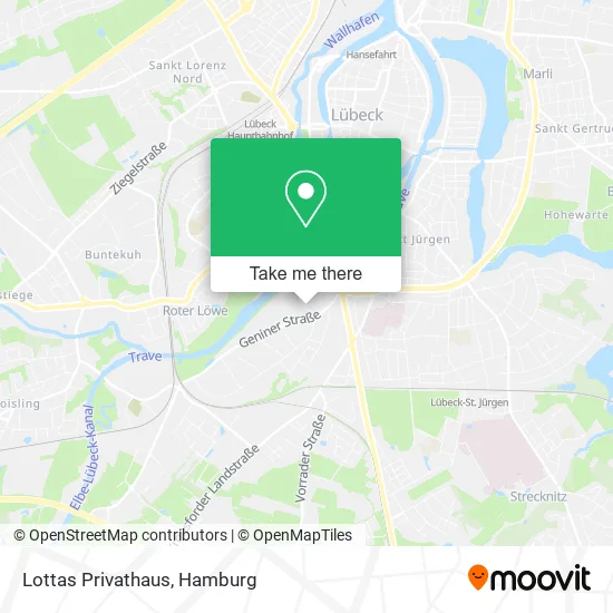 Карта Lottas Privathaus