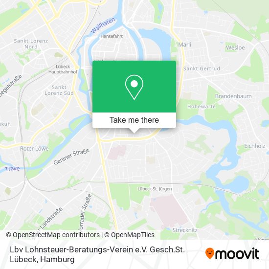 Lbv Lohnsteuer-Beratungs-Verein e.V. Gesch.St. Lübeck map