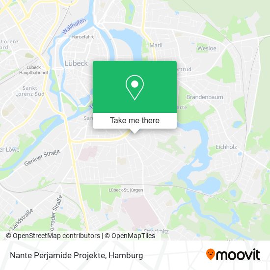 Nante Perjamide Projekte map