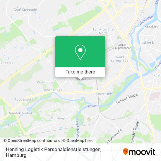 Henning Logistik Personaldienstleistungen map