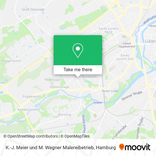 K.-J. Meier und M. Wegner Malereibetrieb map