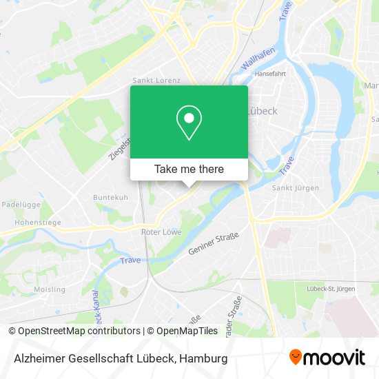 Alzheimer Gesellschaft Lübeck map