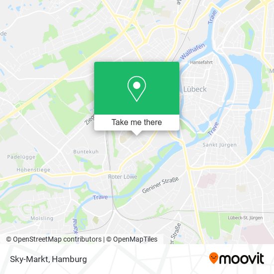 Sky-Markt map