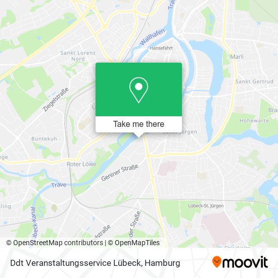 Карта Ddt Veranstaltungsservice Lübeck