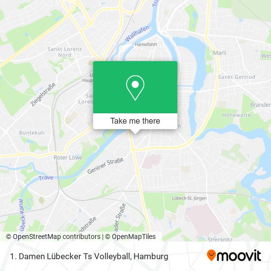 1. Damen Lübecker Ts Volleyball map