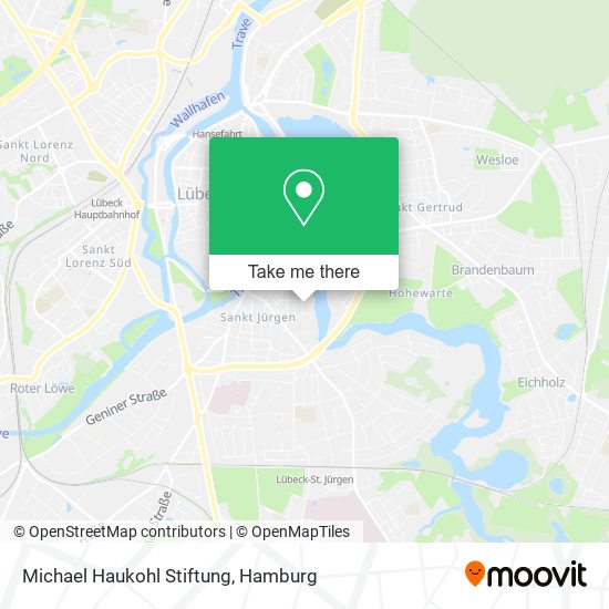 Michael Haukohl Stiftung map