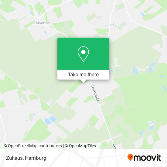 Zuhaus map