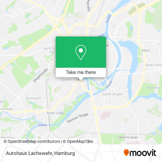Autohaus Lachswehr map