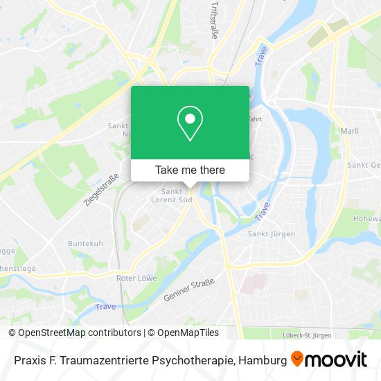 Карта Praxis F. Traumazentrierte Psychotherapie