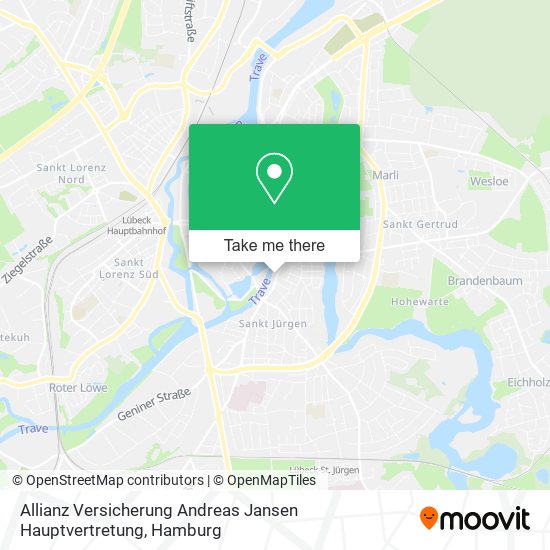 Allianz Versicherung Andreas Jansen Hauptvertretung map