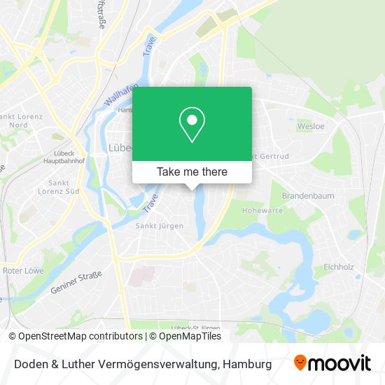 Doden & Luther Vermögensverwaltung map