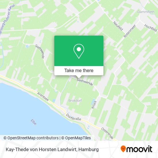 Kay-Thede von Horsten Landwirt map