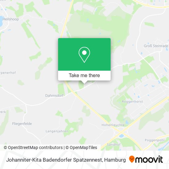 Johanniter-Kita Badendorfer Spatzennest map