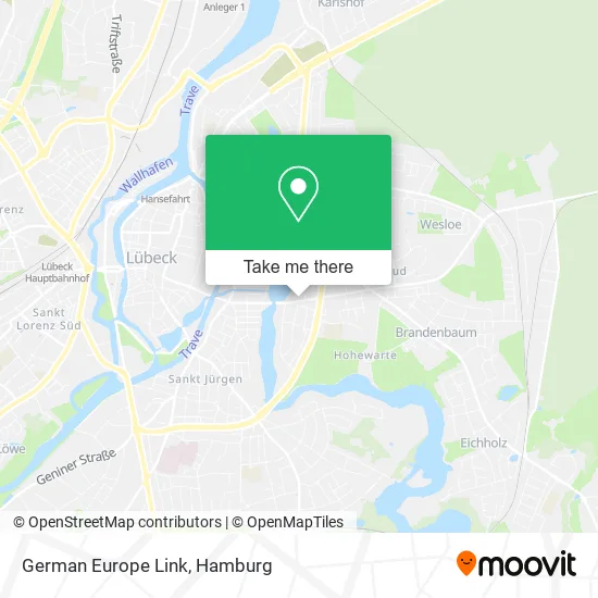 Карта German Europe Link