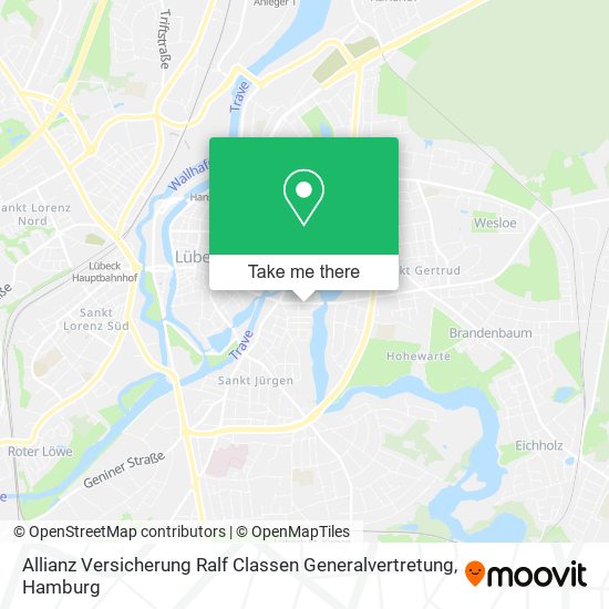 Allianz Versicherung Ralf Classen Generalvertretung map