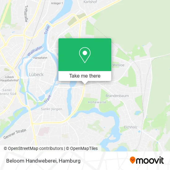 Карта Beloom Handweberei