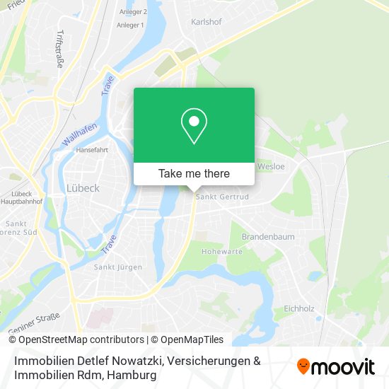 Immobilien Detlef Nowatzki, Versicherungen & Immobilien Rdm map