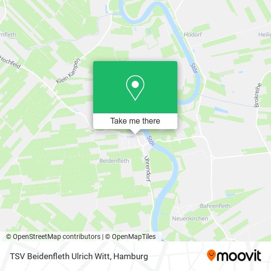 TSV Beidenfleth Ulrich Witt map