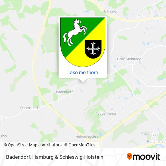 Badendorf map