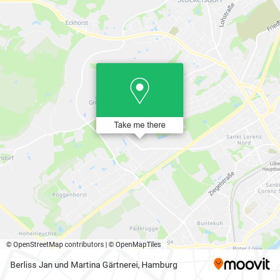 Berliss Jan und Martina Gärtnerei map