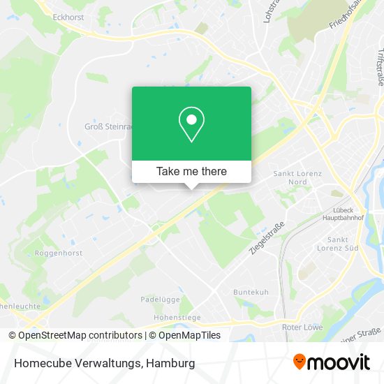 Homecube Verwaltungs map