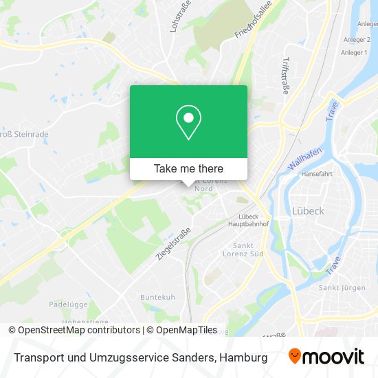 Transport und Umzugsservice Sanders map