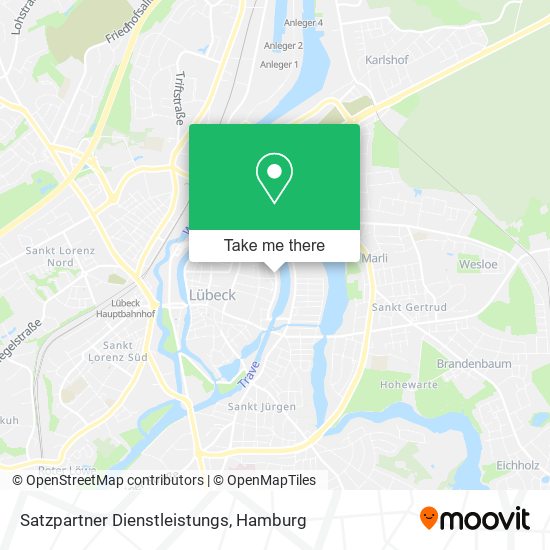 Satzpartner Dienstleistungs map