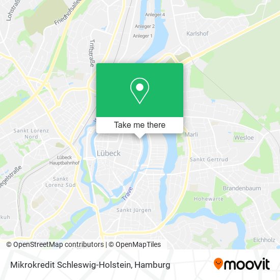 Mikrokredit Schleswig-Holstein map