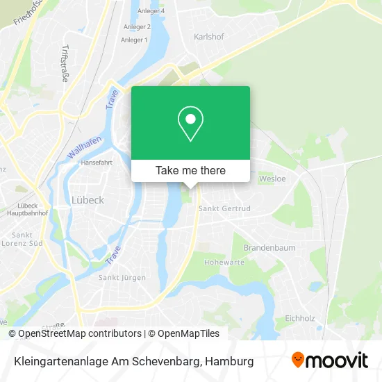 Карта Kleingartenanlage Am Schevenbarg