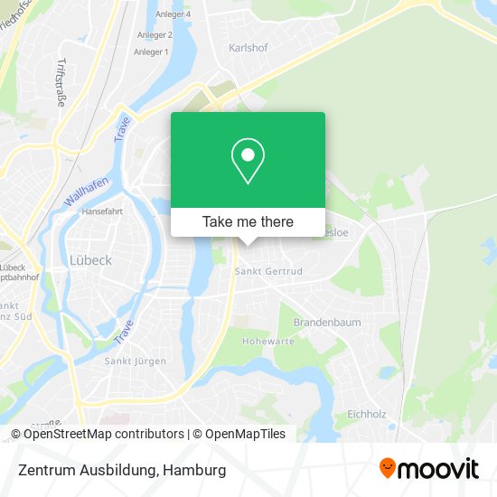 Zentrum Ausbildung map