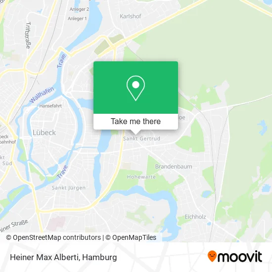 Карта Heiner Max Alberti