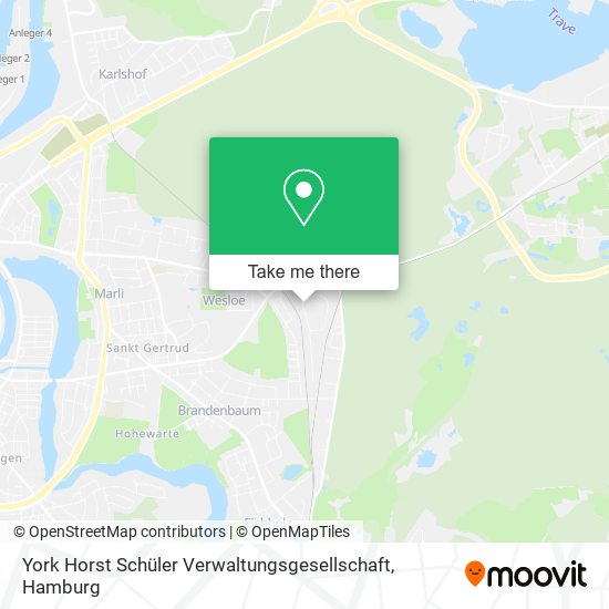 Карта York Horst Schüler Verwaltungsgesellschaft
