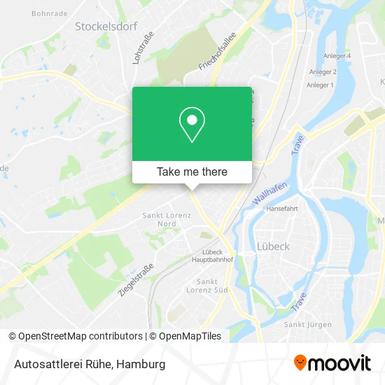 Карта Autosattlerei Rühe