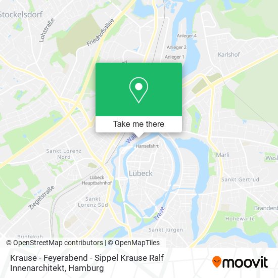 Krause - Feyerabend - Sippel Krause Ralf Innenarchitekt map