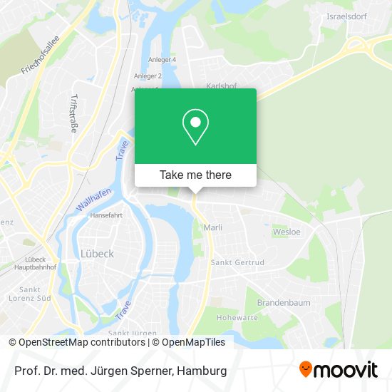 Prof. Dr. med. Jürgen Sperner map