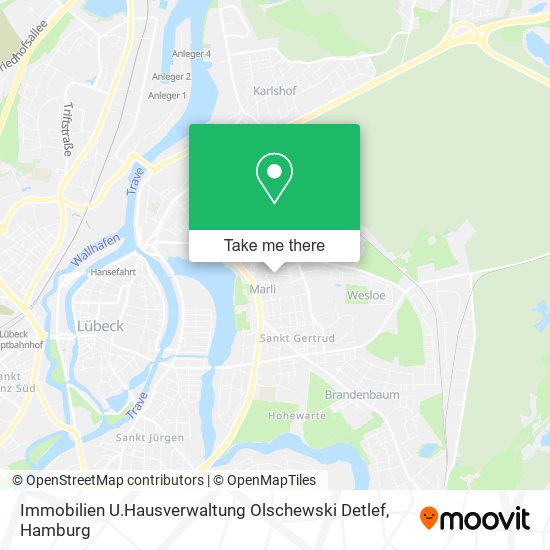 Immobilien U.Hausverwaltung Olschewski Detlef map