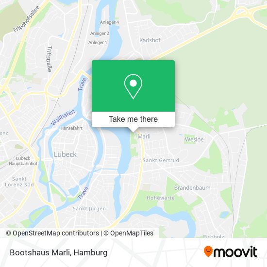 Карта Bootshaus Marli