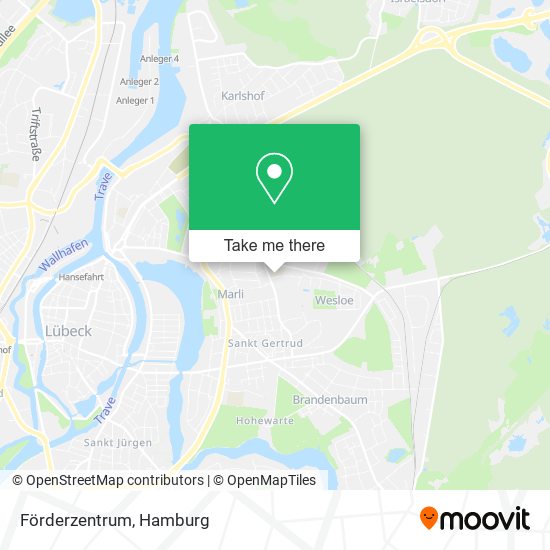 Förderzentrum map