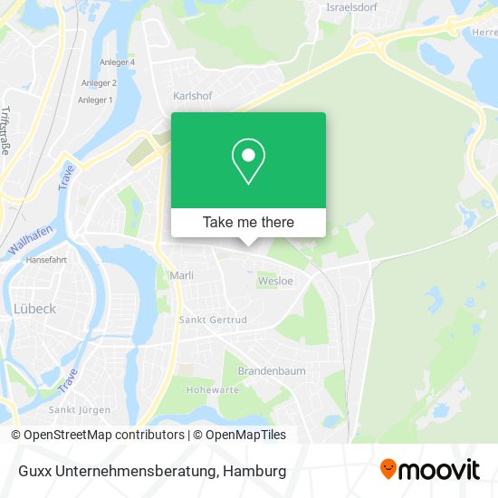 Guxx Unternehmensberatung map