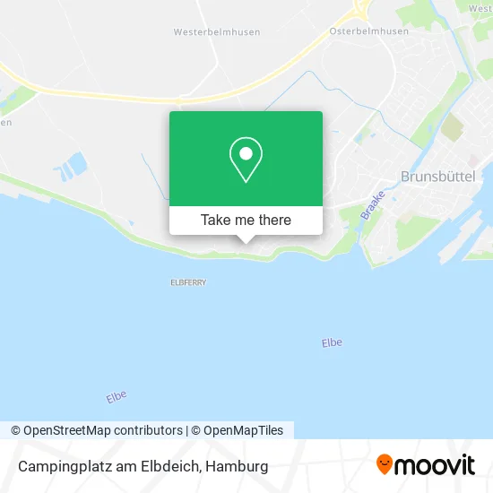 Карта Campingplatz am Elbdeich