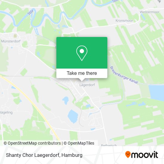 Shanty Chor Laegerdorf map