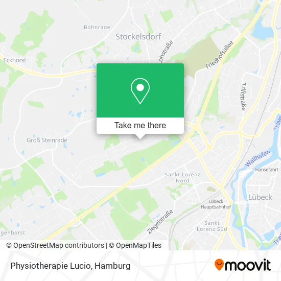 Карта Physiotherapie Lucio