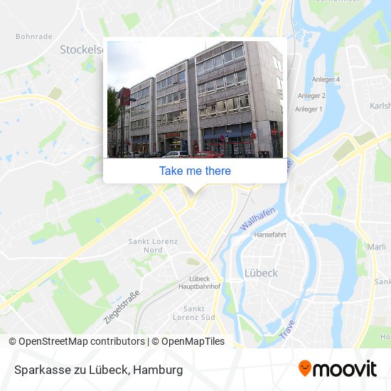 Sparkasse zu Lübeck map