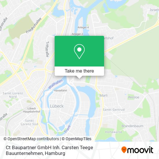 Ct Baupartner GmbH Inh. Carsten Teege Bauunternehmen map