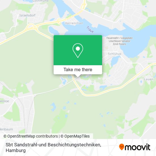 Sbt Sandstrahl-und Beschichtungstechniken map