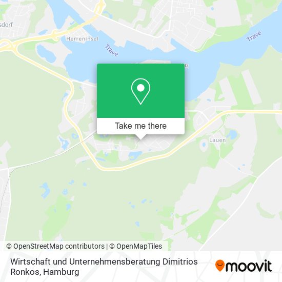 Wirtschaft und Unternehmensberatung Dimitrios Ronkos map