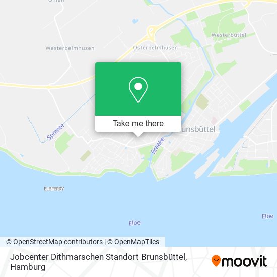 Jobcenter Dithmarschen Standort Brunsbüttel map