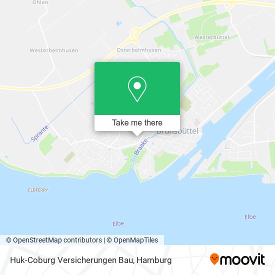 Huk-Coburg Versicherungen Bau map