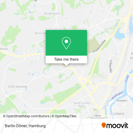 Карта Berlin Döner