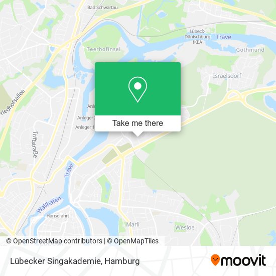 Lübecker Singakademie map
